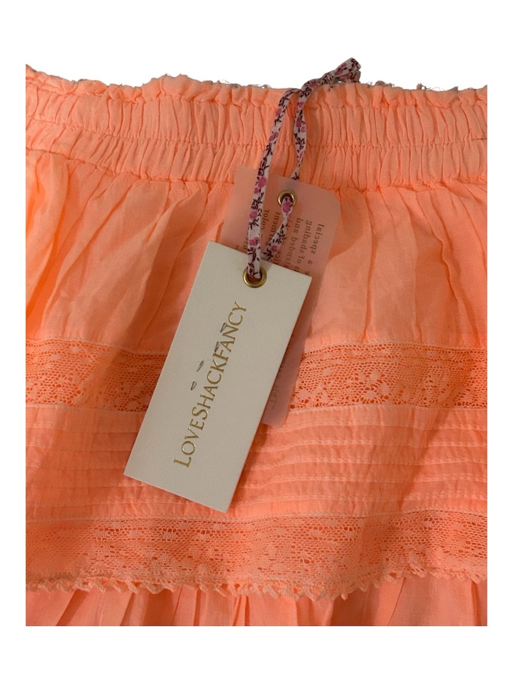 LoveShackFancy Ruffle Mini Skirt - Picture 3 of 9
